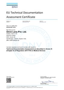 EU Technical Documentation Certificate
